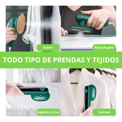 PLANCHA A VAPOR PORTÁTIL